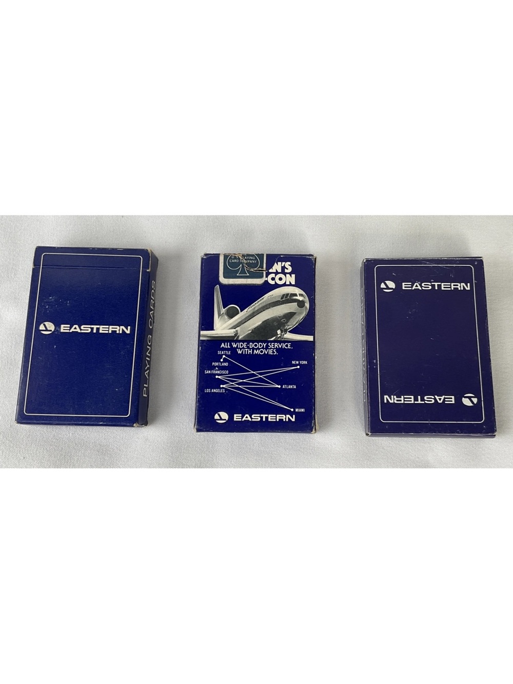 Playing Cards - Blue Vintage Airline Promo Deck